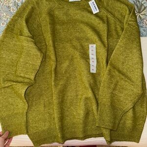 Old Navy Chartreuse Women's Sweater